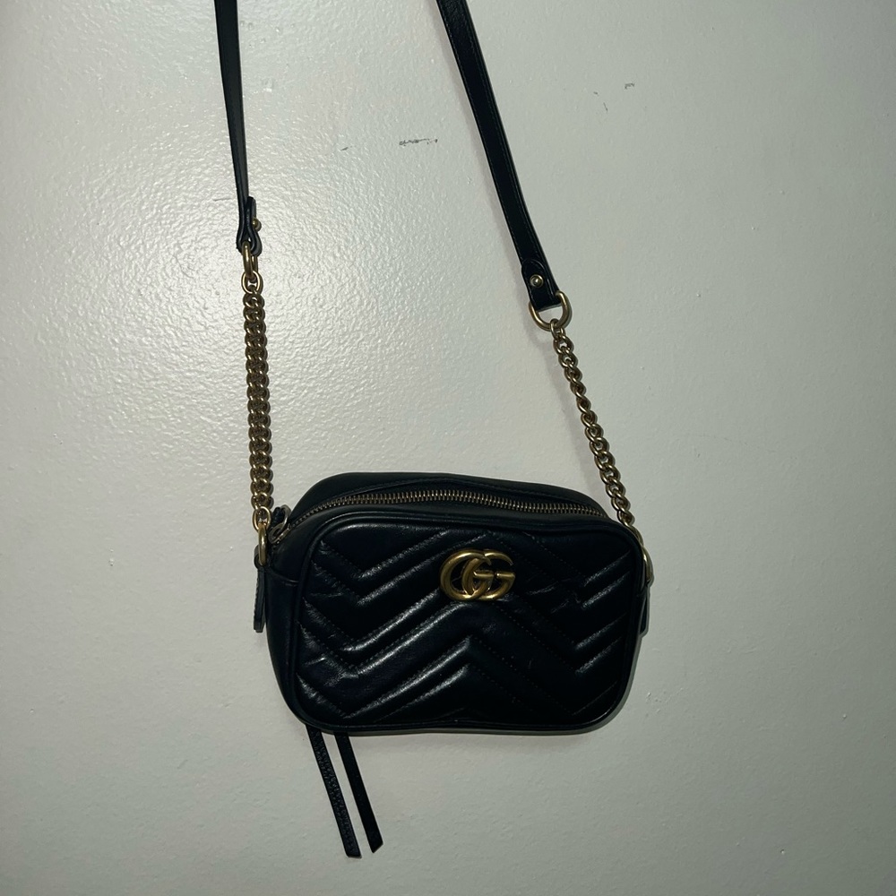 GG Marmont matelassé mini bag AUTHENTIC